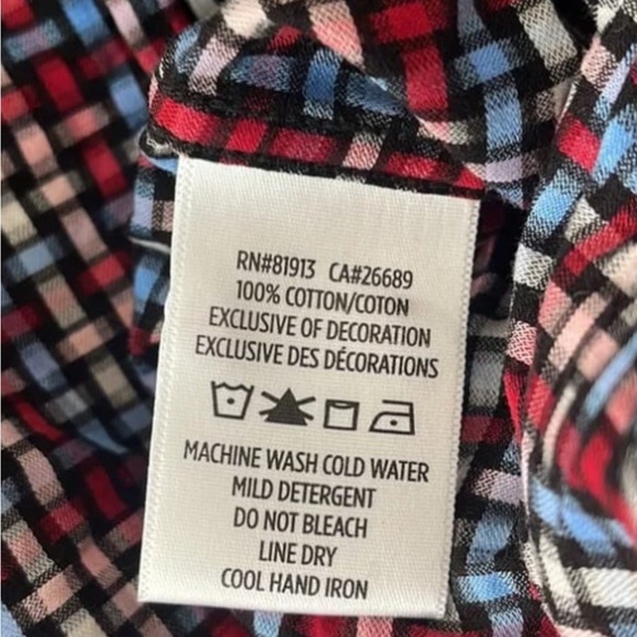 Robert Graham Men’s Small Shirt Button Down Geometric Paisley Print - Picture 7 of 7